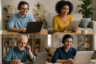 Working remotely is showing benefits on all fronts for Patona and its people.