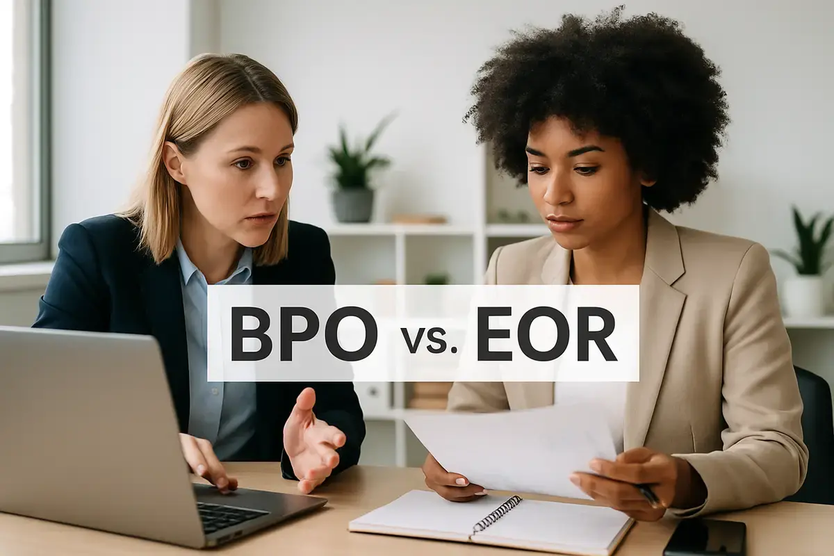 Understanding the difference between BPO and Employer of Record